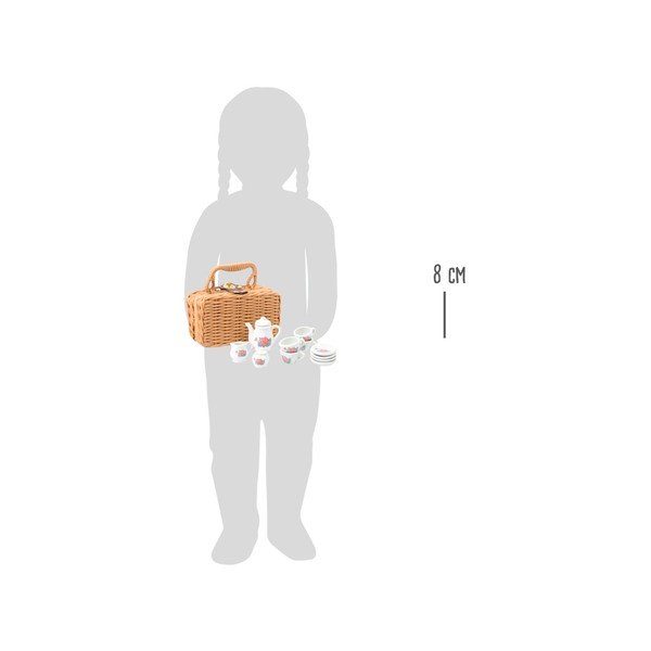 14-osaline laste portselanist komplekt koos kohviga Kohvi - Legler-image-2