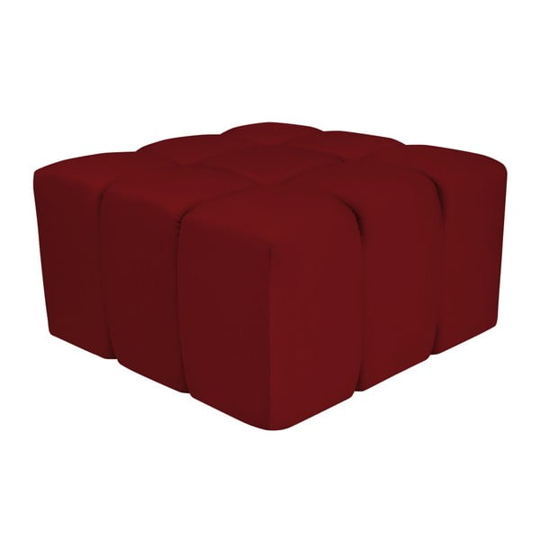 Červená podnožka Mazzini Sofas Lotus