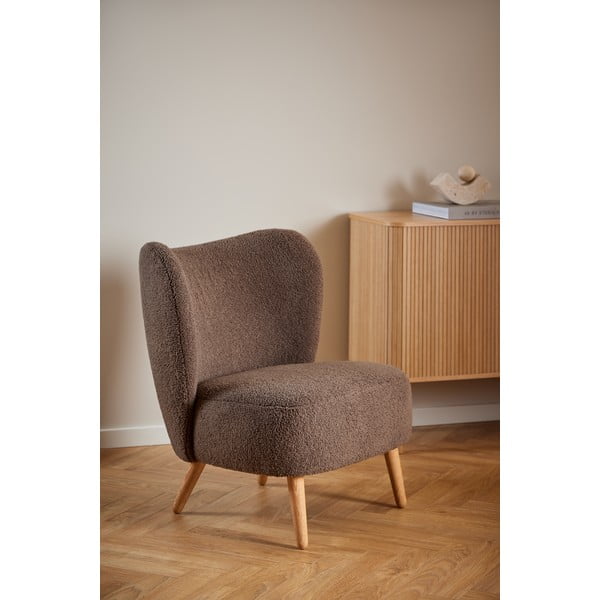 Pruun bukleekangast tugitool Elmont - Actona-image-1