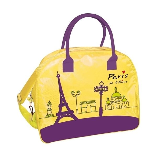 Žlutá cestovní taška Incidence Paris