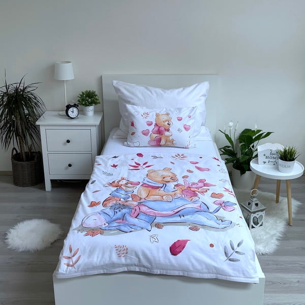 Puuvillane voodipesu 100x135 cm Winnie the Pooh - Jerry Fabrics-image-1