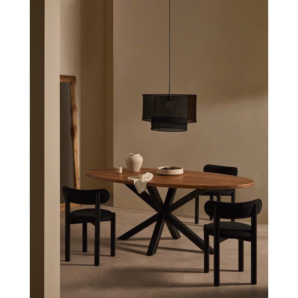 Must lambivari ø 60 cm Mariela - Kave Home-image-2
