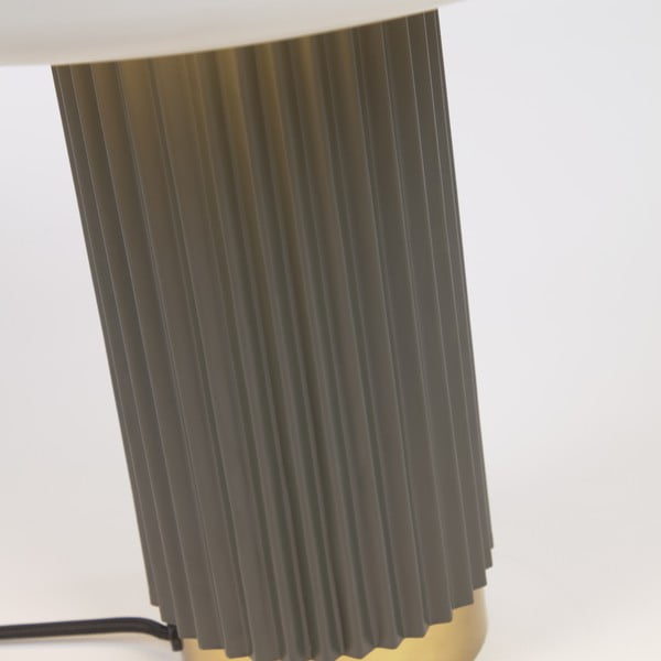 Valge-roheline metallvarjuga laualamp (kõrgus 37,5 cm) Serenella - Kave Home-image-2