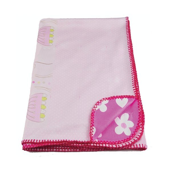 Roosa beebitekk 85x125 cm - OYO kids-image-4