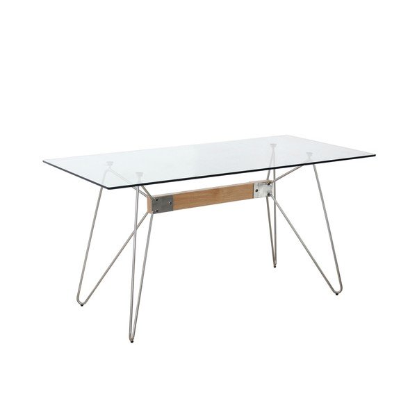 Jídelní stůl s černýma nohama Marckeric Nicole, 160 x 90 cm-image-3