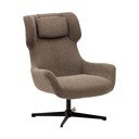 Pruun tugitool Zalina - Kave Home