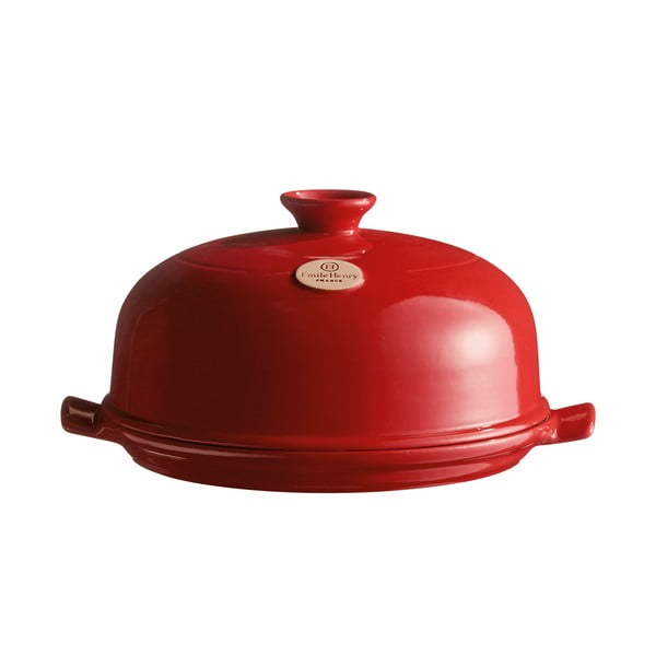 Punane keraamiline ümmargune leivaküpsetusvorm , ⌀ 28,5 cm - Emile Henry