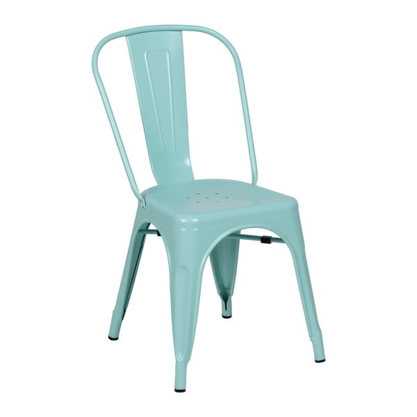 Türkiissinised metallist söögitoolid 2tk komplektis - Ixia