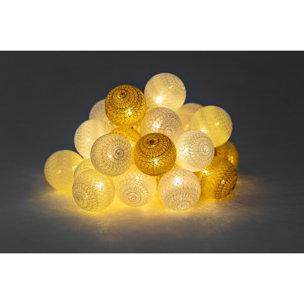 LED-pirnidega beež valguskett , 30 valgustit - LUKKA-image-1