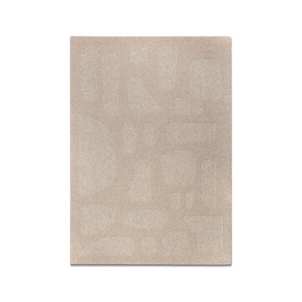 Hallikaspruun villane vaip 160x230 cm Archipelagio - Micadoni