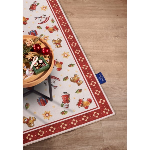 Punane jõulumotiividega vaip 160x230 cm Red Christmas - Villeroy&Boch-image-2