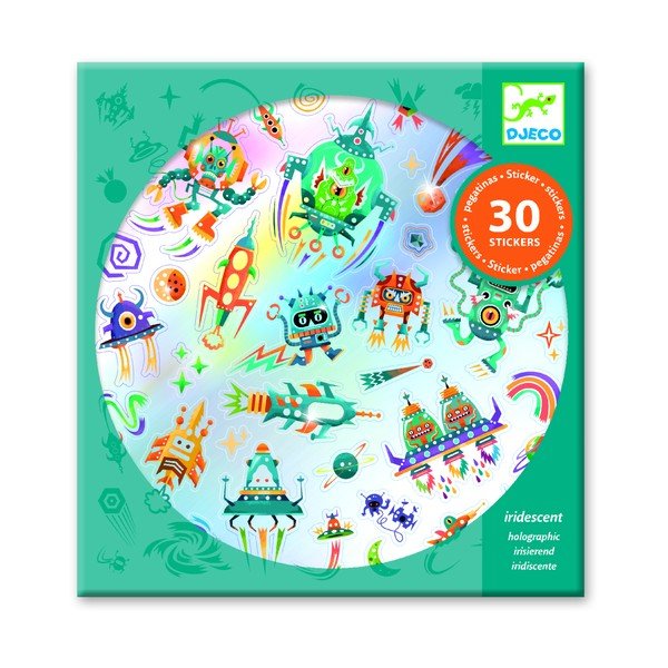 30 kosmosekleebise komplekt - Djeco-image-1