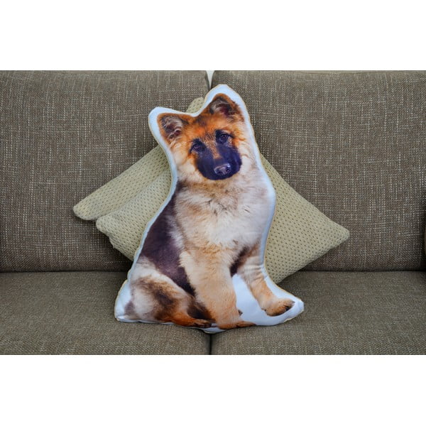 Polštářek s potiskem štěněte Německého ovčáka Adorable Cushions-image-1
