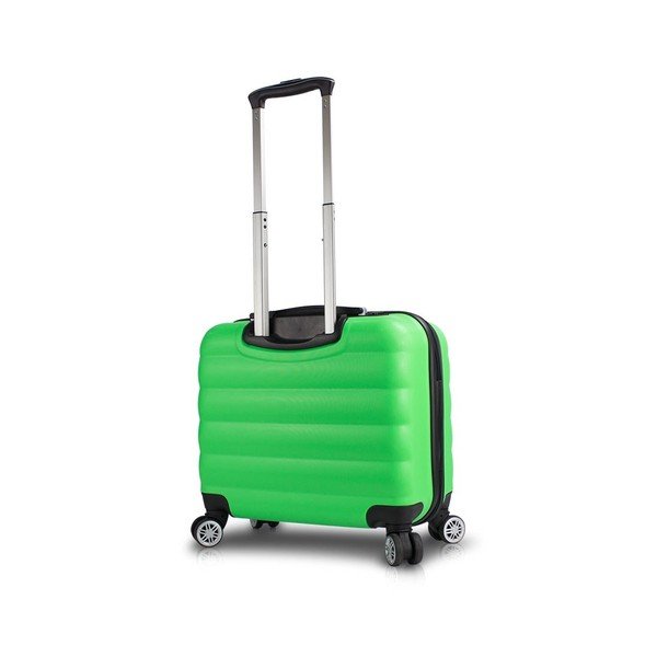 Zelený cestovní kufr na kolečkách s USB portem My Valice COLORS RESSNO Cabin Suitcase