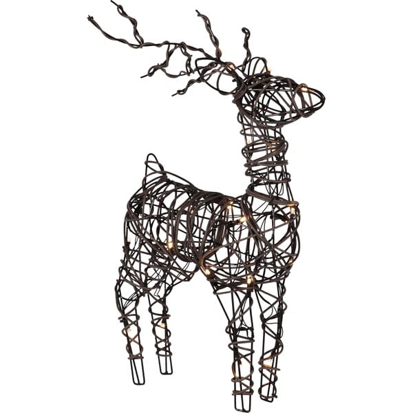 Pruun jõulumotiiviga valguskaunistus Vixen - Star Trading