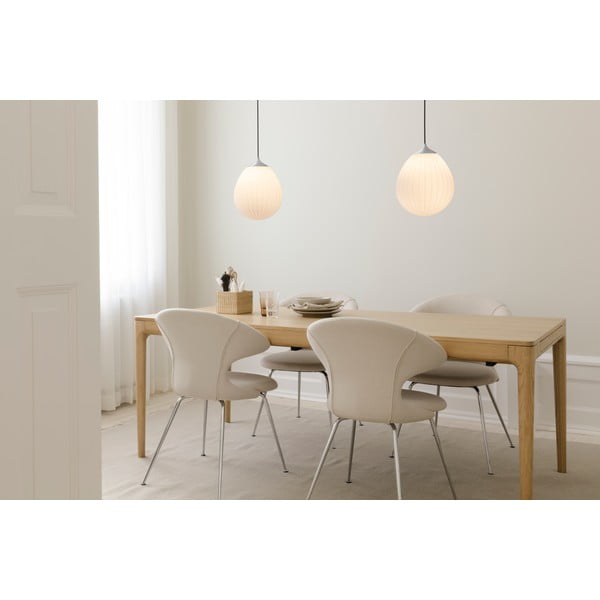 Valge-hõbedane lambivari ø 27 cm Around the World Medium - UMAGE-image-2