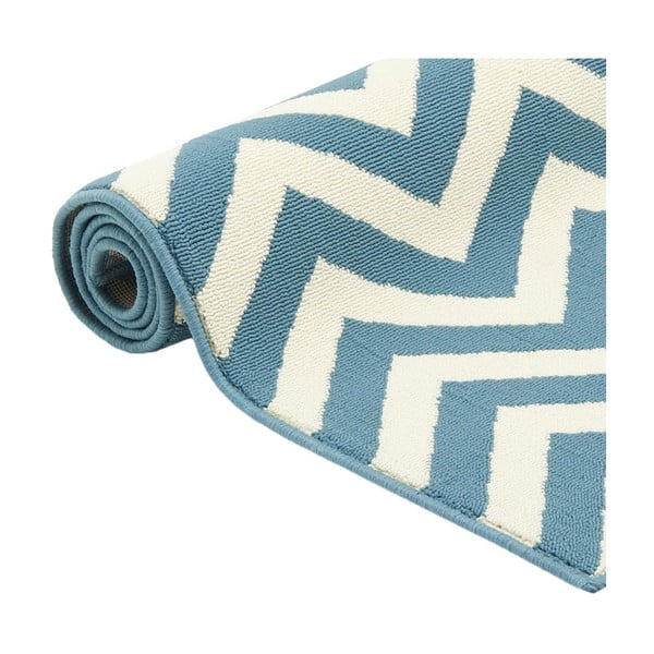 Helesinine õuevaip , 133 x 190 cm Waves - Floorita-image-3