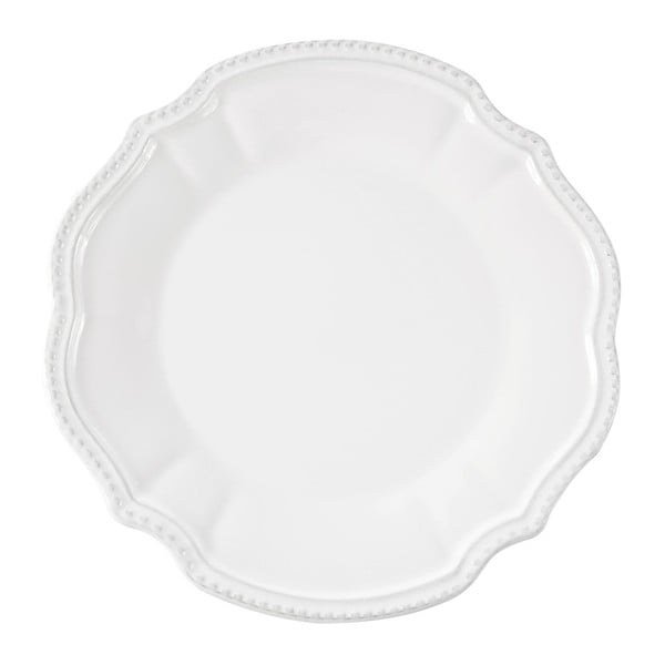 Sada 6 bílých talířů Côté Table Vallauris, ⌀ 27,5 cm