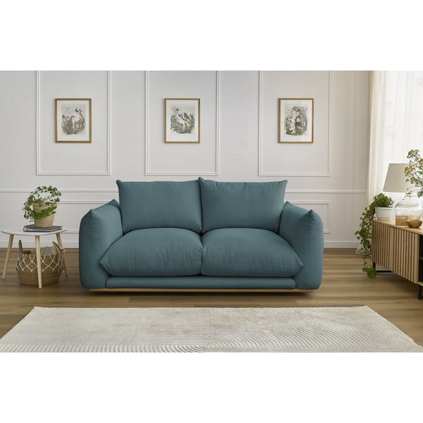 Sinine diivan 193 cm Ernest - Bobochic Paris-image-1