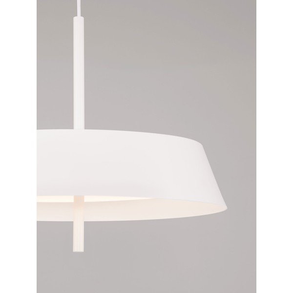 Valge alumiiniumist hämardatav LED-rippvalgusti ø 45 cm Velio - Nova Luce-image-3