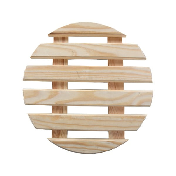 Puidust mobiilne alus lillepottidele ø 29 cm (kõrgus 8 cm) Indoor – Esschert Design-image-3