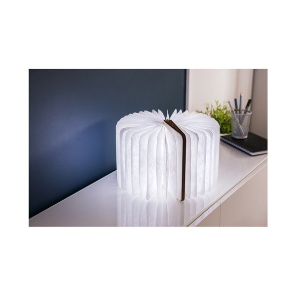 LED laualamp  tekstiilist varjuga (kõrgus 2,5 cm) Booklight – Gingko-image-3