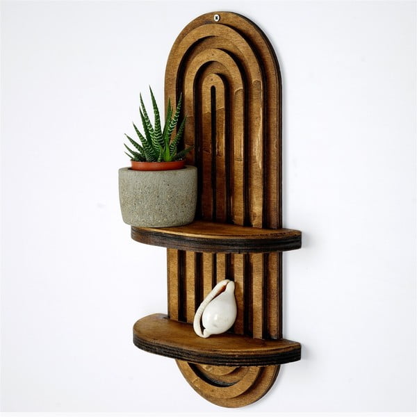 Pruun põrandariiul 40 cm Raf - Kalune Design-image-2