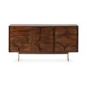 Pruun mangopuidust kummut 145x76x40 cm Trisha - MOME