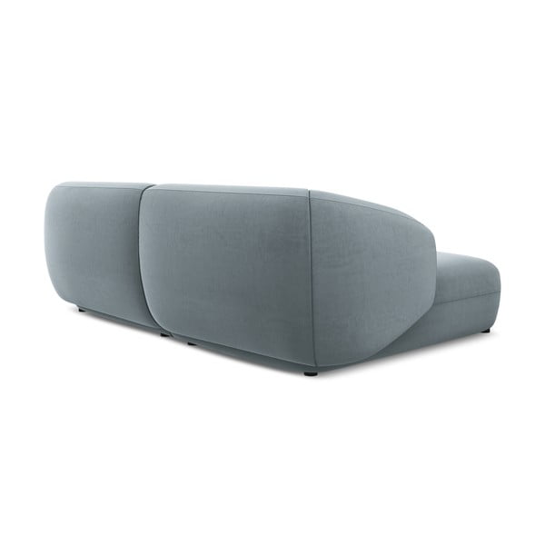 Helesinine sametne nurgadiivan (vasakpoolne nurk) Moana - Makamii-image-4