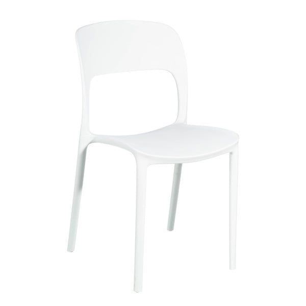 Bílá židle Ixia Anesa