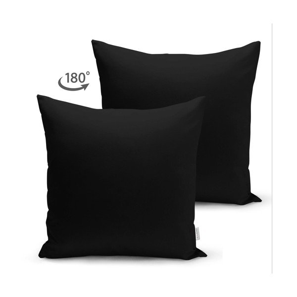 Must padjapüür, 45 x 45 cm - Minimalist Cushion Covers-image-1