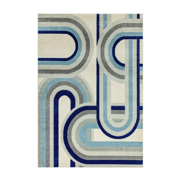 Vaip 80x150 cm Nova Retro Blue – Asiatic Carpets