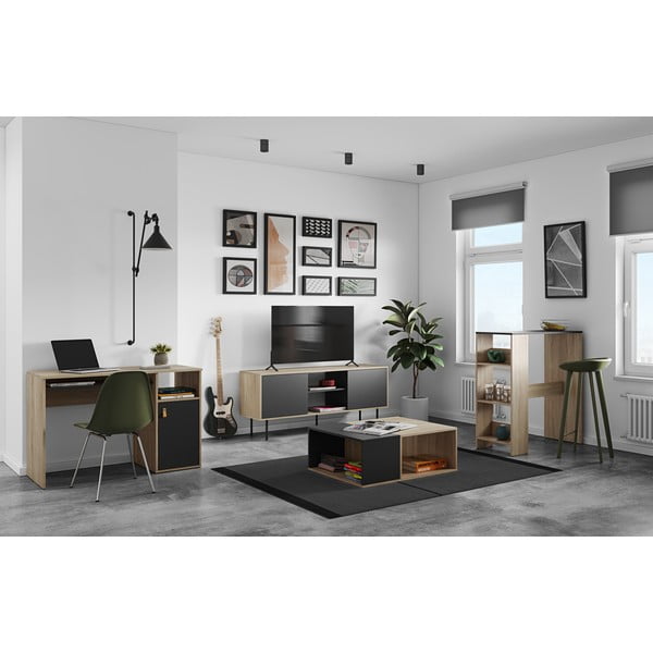 Töölaud tammedekooriga 50x115 cm Oxford - TemaHome-image-1