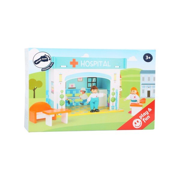 Dětská dřevěná nemocnice Legler Playhouse Hospital-image-4