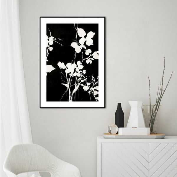 Maal 50x70 cm Silhouet Leaves - Malerifabrikken-image-1
