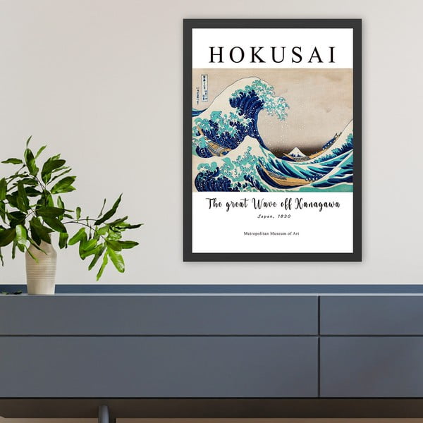 Plakat 35x45 cm Hokusai - Wallity-image-1