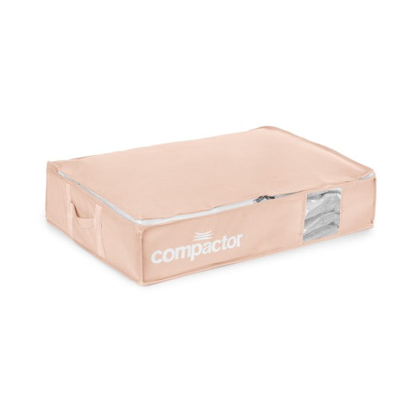 Vaakumplastist hoiukast voodi alla 65x45x15,5 cm Pink Edition – Compactor