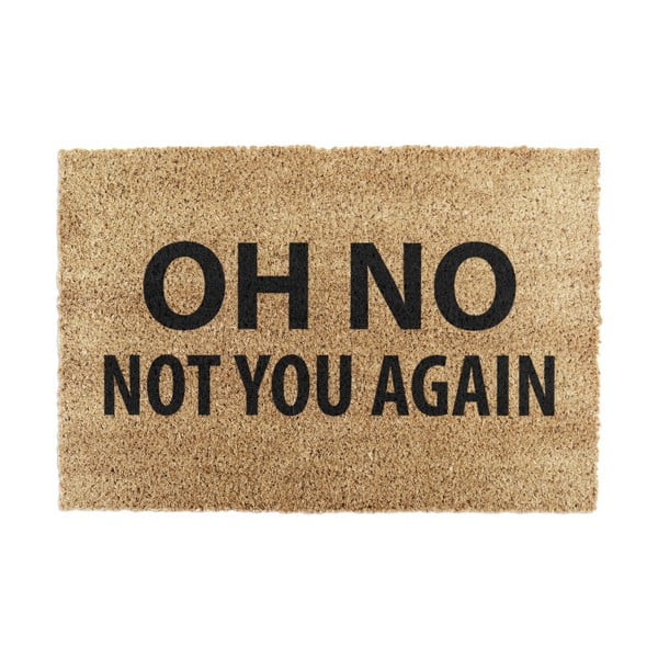 Kookoskiududest matt  40x60cm Not You Again - Artsy Doormats