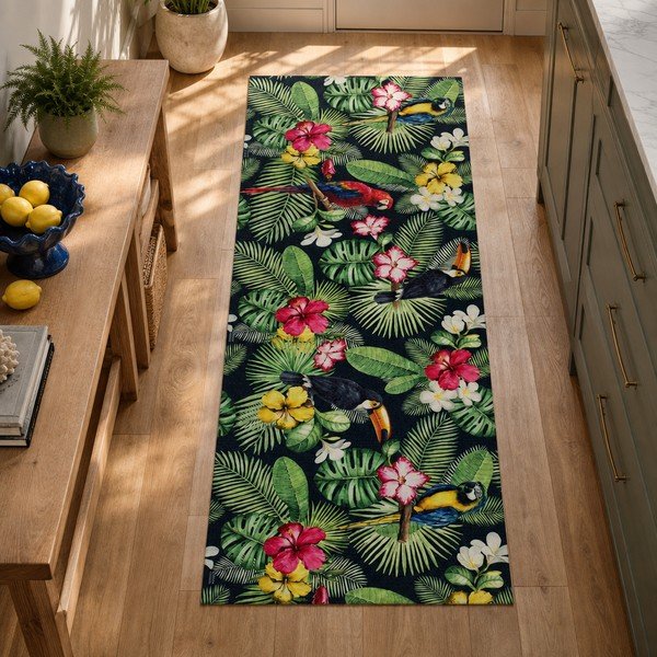 Roheline vaibajooksja 52x100 cm Sprinty Tropical - Universal-image-3