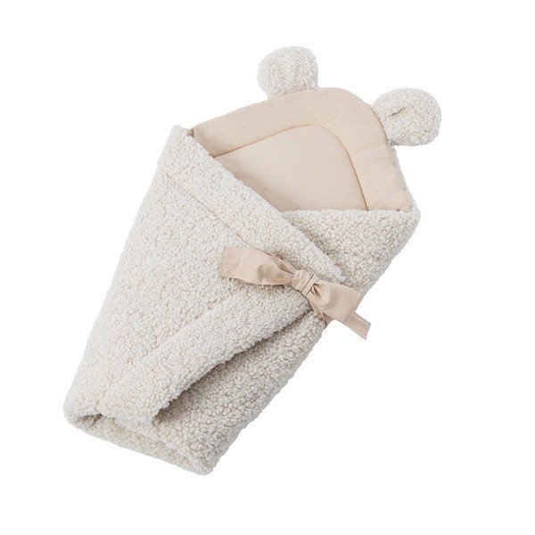 Kreem beebimähis 35x65 cm - Meowbaby-image-2