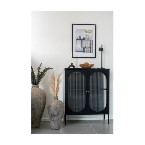 Pruun terrakotta kõrge vaas Corvo - House Nordic-image-3