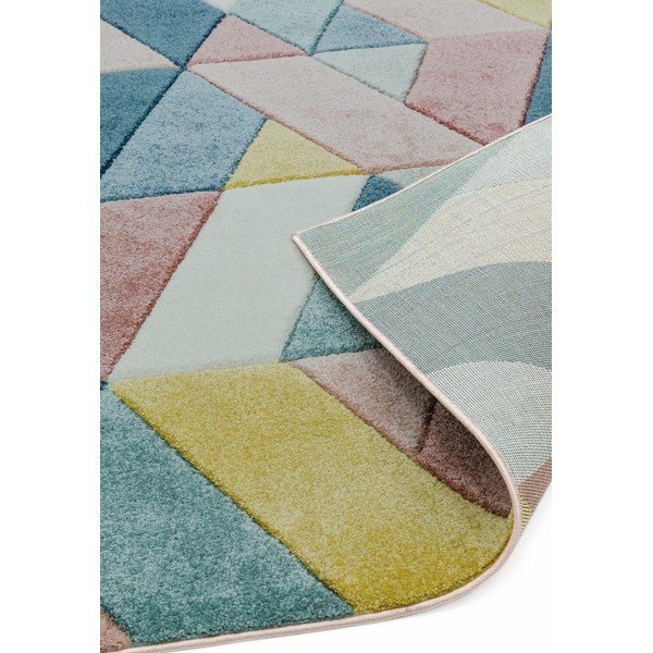 Vaip , 160 x 230 cm Rhombus Multi - Asiatic Carpets-image-1