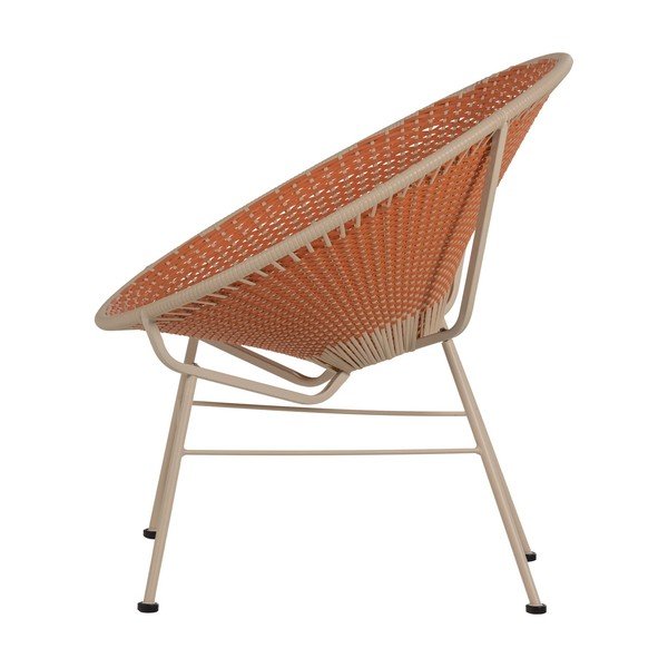 Oranž kunstlik rotangist aiatool Kazoun - WOOOD-image-3