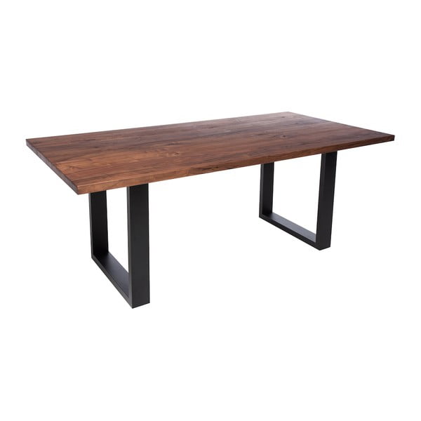 Jídelní stůl ze dřeva černého ořechu Fornestas Fargo Alinas, délka 160 cm