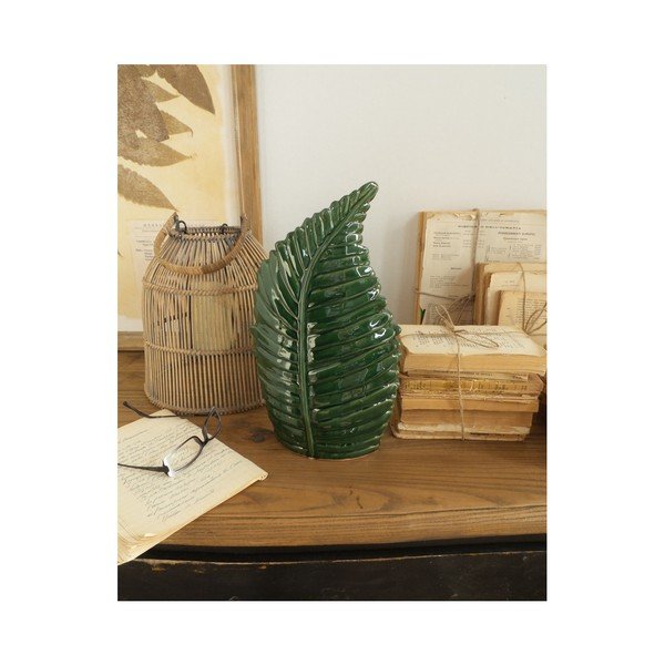 Keramická dekorace Orchidea Milano Cactus, výška Tropical Leaf Yellow, výška 34 cm
