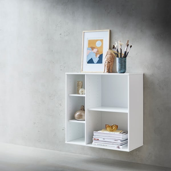 Valge modulaarne riiulisüsteem 68,5x69 cm Mistral Kubus - Hammel Furniture-image-1
