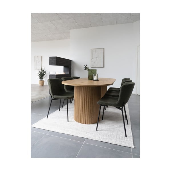 Paplispooniga söögilaud 100x210 cm Boavista - House Nordic-image-4