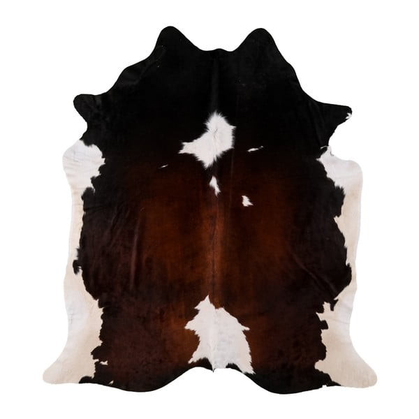 Pravá hovězí kůže Arctic Fur Tricolor, 214 x 200 cm