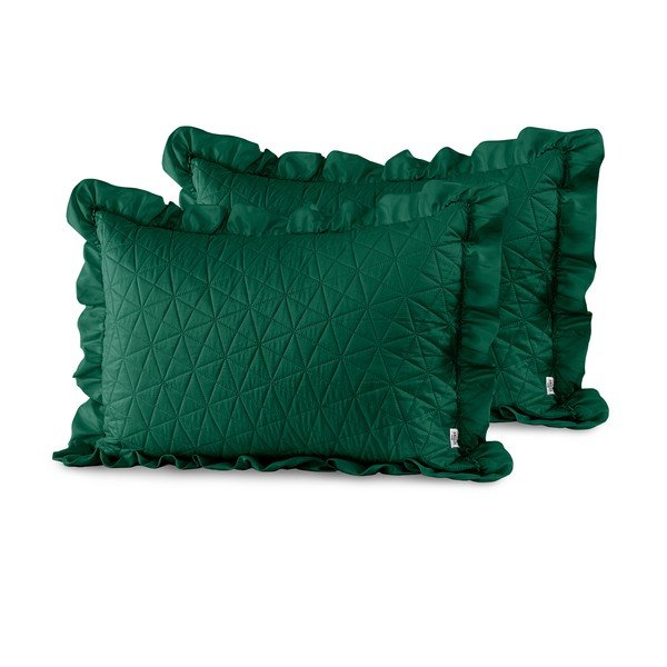 2 rohelise padjapüüru komplekt, 70 x 50 cm Tilia - AmeliaHome-image-1