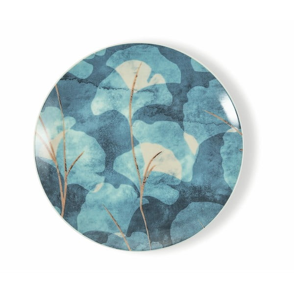 18-osaline komplekt sinistest portselanist ja kiviplaadist Dream taldrikutest Blue Dream - VDE Tivoli 1996-image-2